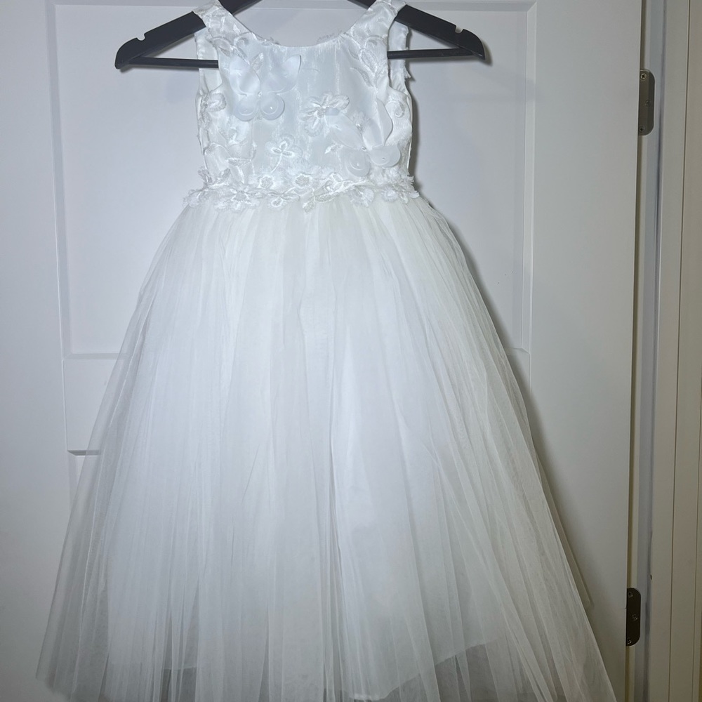Rosebud flower girl dress size 4